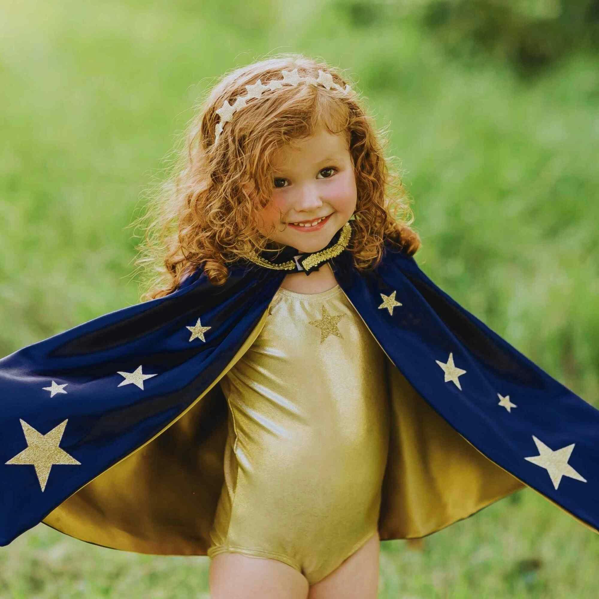 Magical Wizard Cape Set - Navy