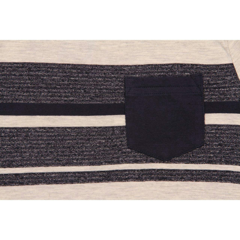 Zeke Yarn Dye Pocket Henley Boy