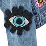 All About the Patch Crop Denim Jacket