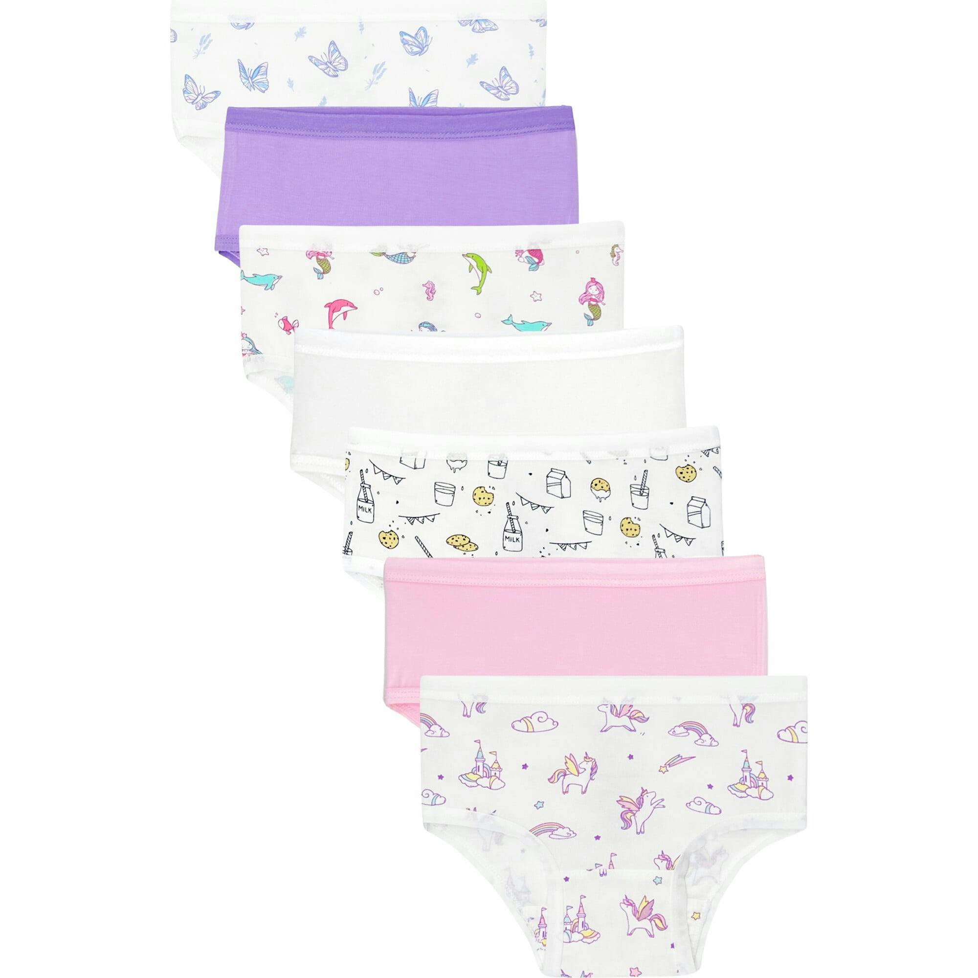 Girls' Bamboo Underwear 7-Pack