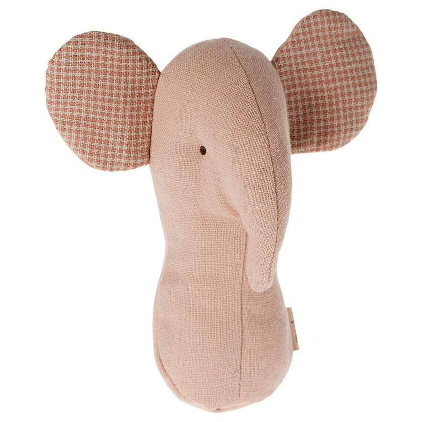 Lullaby Friend Rattles, Elephant - Rose