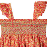 BONPOINT Frances Liberty Smocked Midi Dress