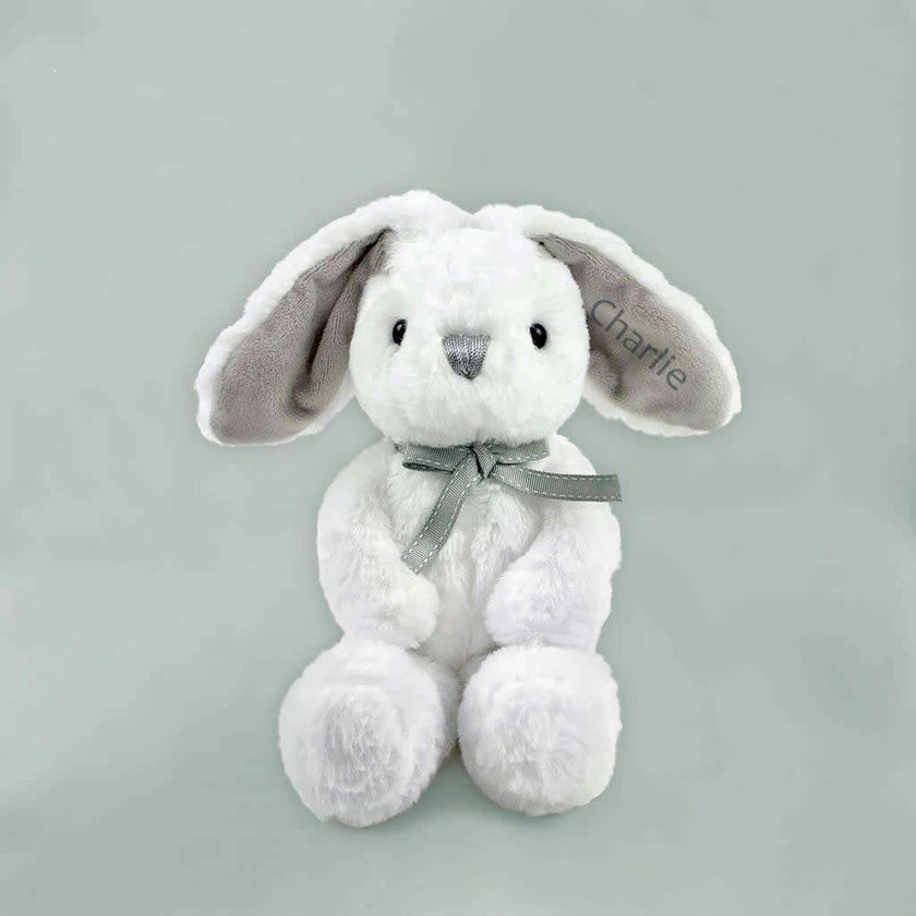 A Tale For A Sleepy with Personalized Little Grey Soft Toy