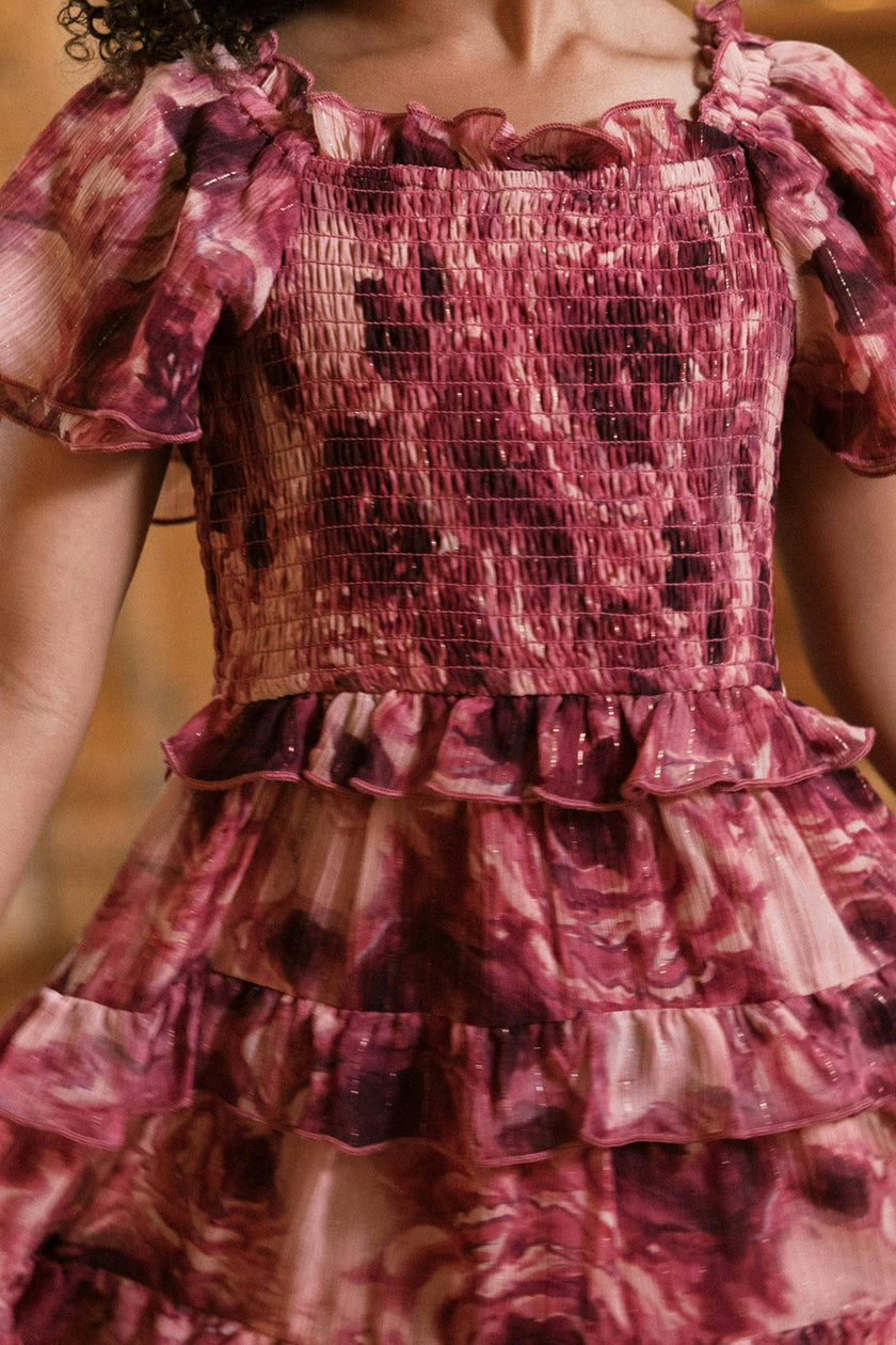 Mini Winnie Dress in Dreamy Roses