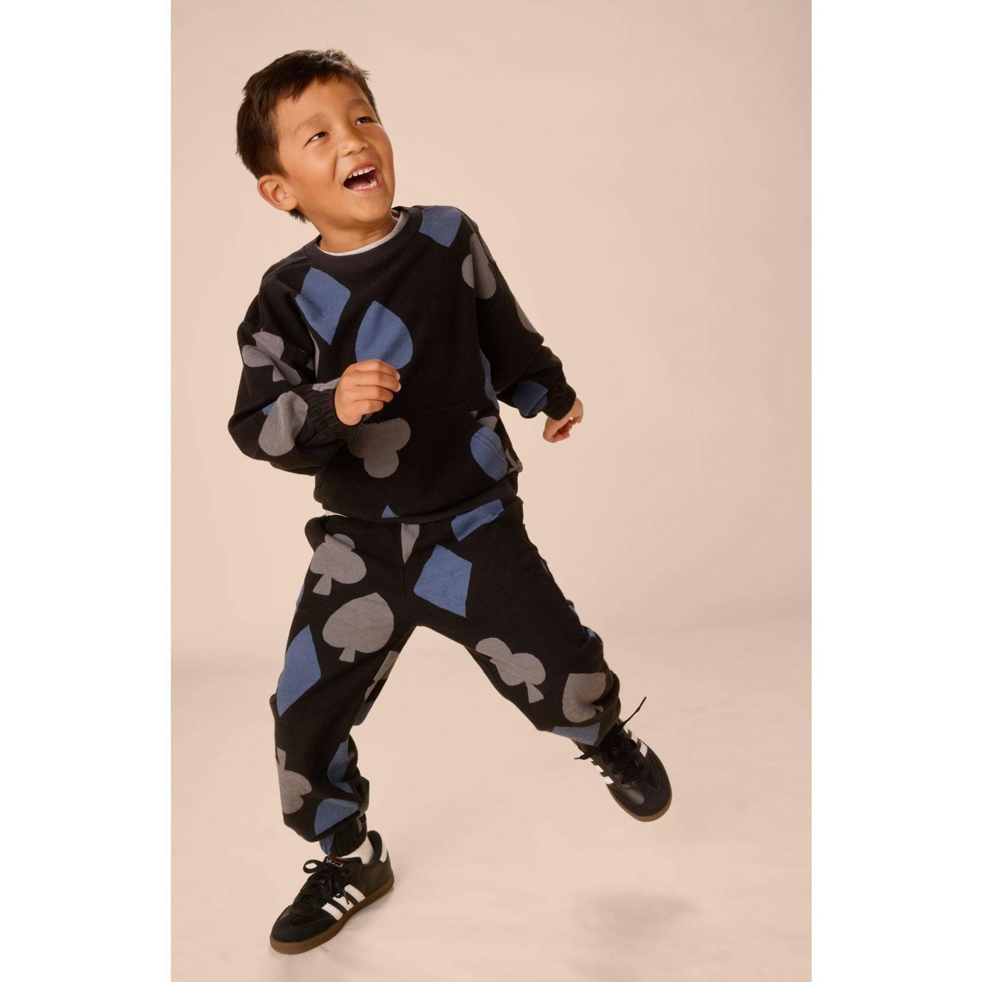 Printed Kanga Popover, Blue