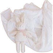 Swaddle and Charlie Bunny Plush Toy Set - Pink Bow