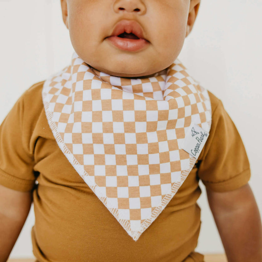 4 Pack Baby Bandana Bibs - Vance