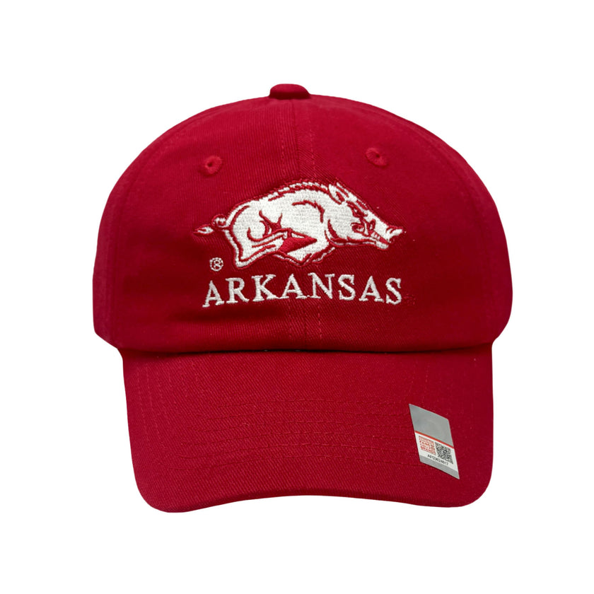 Officially Licensed Arkansas Razorbacks Baseball Hat (Youth)