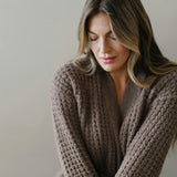 WAFFLE KNIT ROBES
