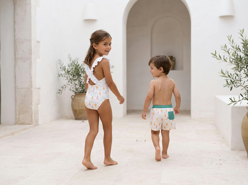 Ice Cream Swim trunks