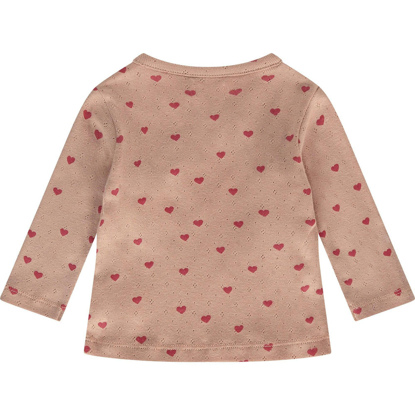 Heart Kimono Long Sleeve T-Shirt
