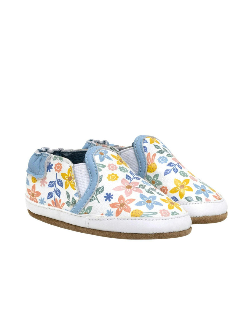 Bloom White Canvas Soft Sole