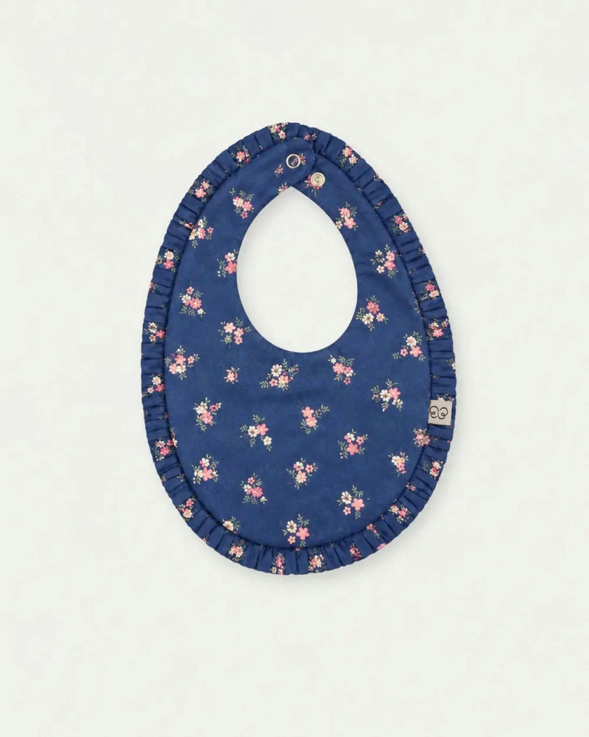 Bib - Ditsy Bouquet Navy