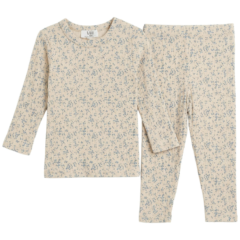 Floral Print Two Piece