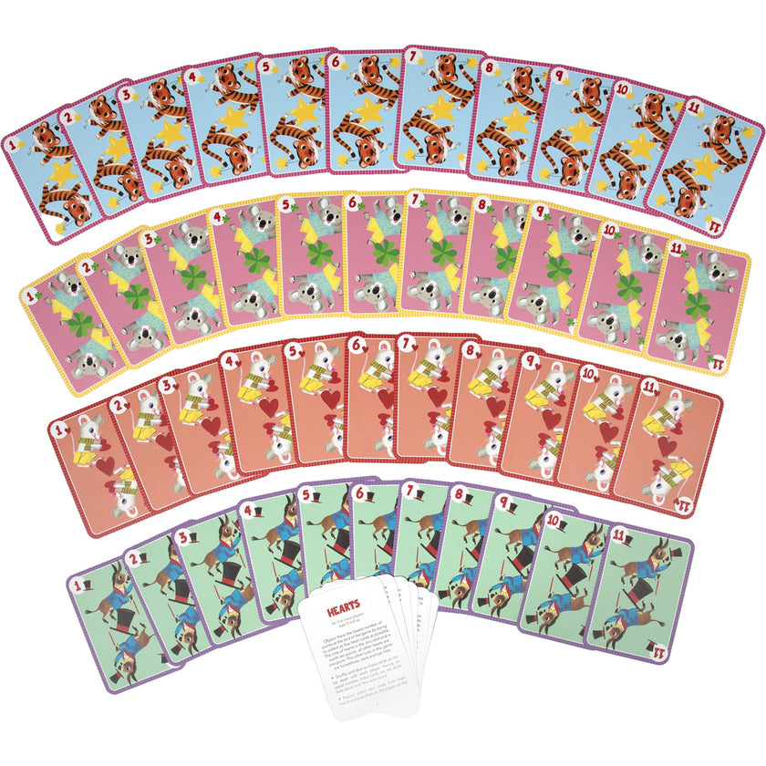 Hearts Playing Card Game
