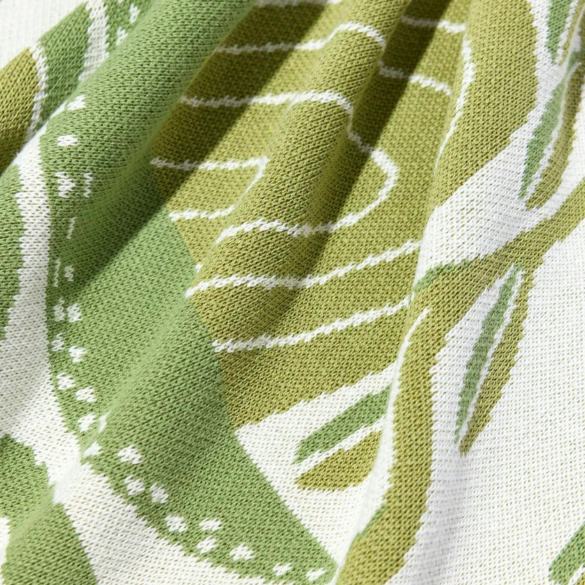 Snail Trail Knit Mini Blanket