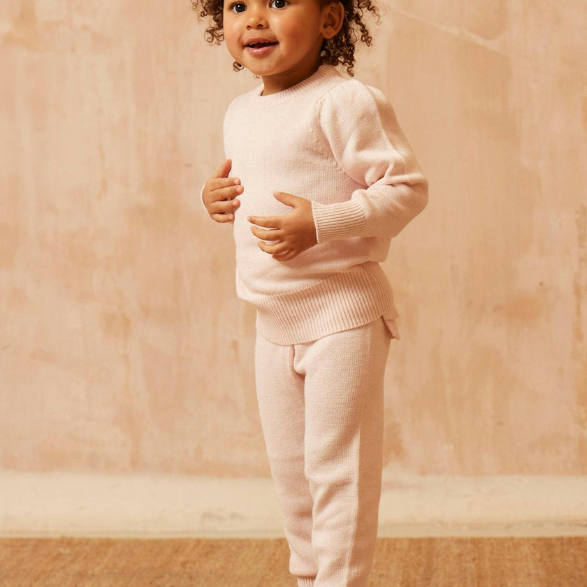 Baby Ruffled Pants | Blush