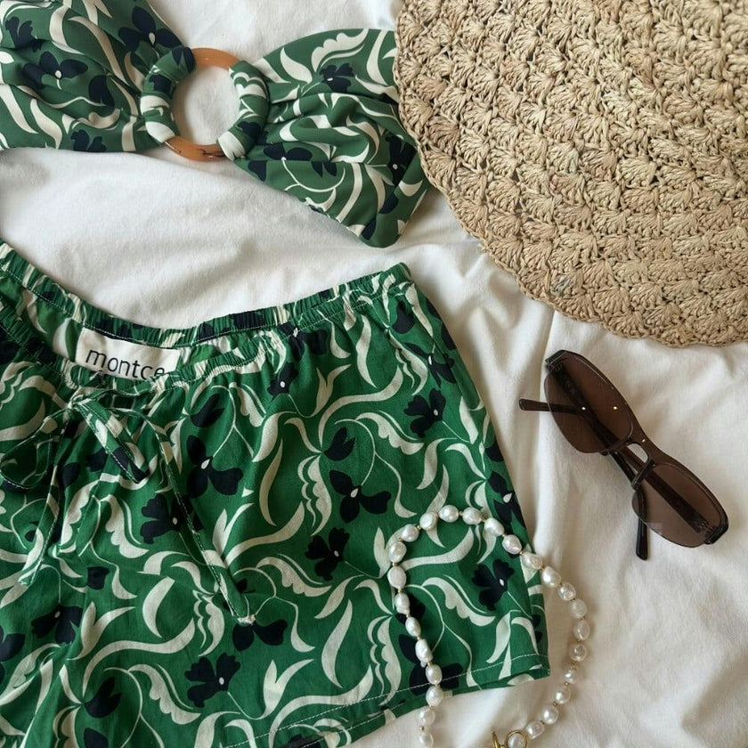 Low-Rise Drawstring Short