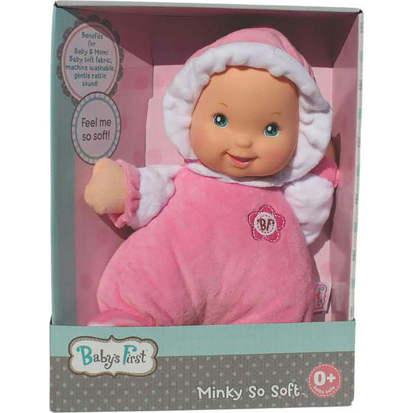 Baby's First 12" Soft Body Minky Baby Doll