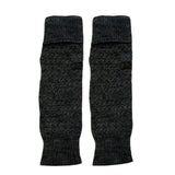Hand-Knit Grey Leg & Arm Warmers