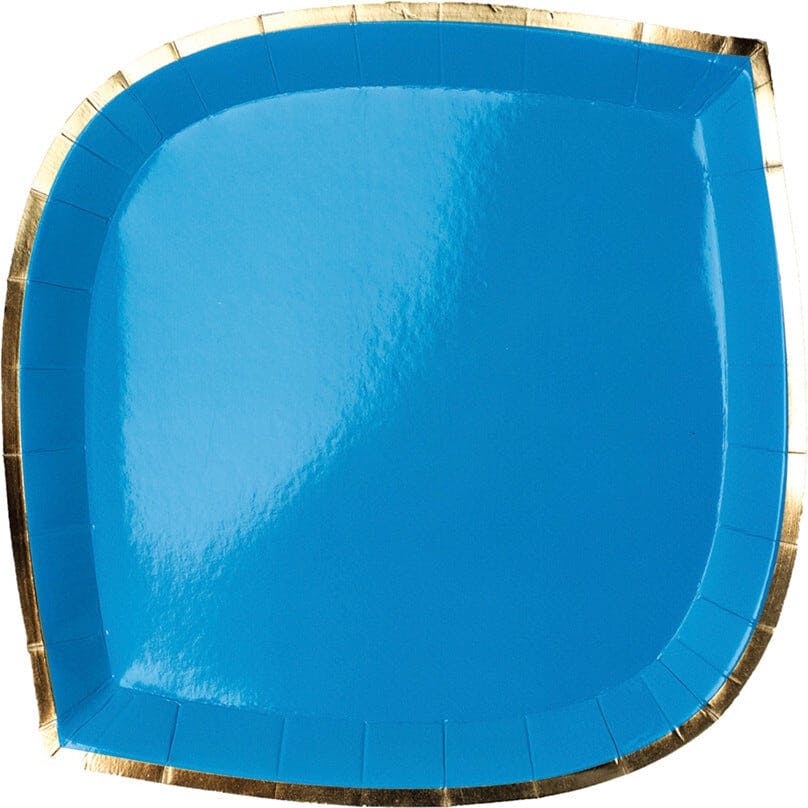 Posh Blue My Mind Plates - 2 Size Options