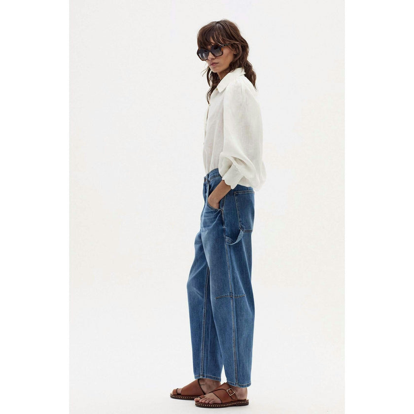 Ambar Denim Pants - Washed Indigo