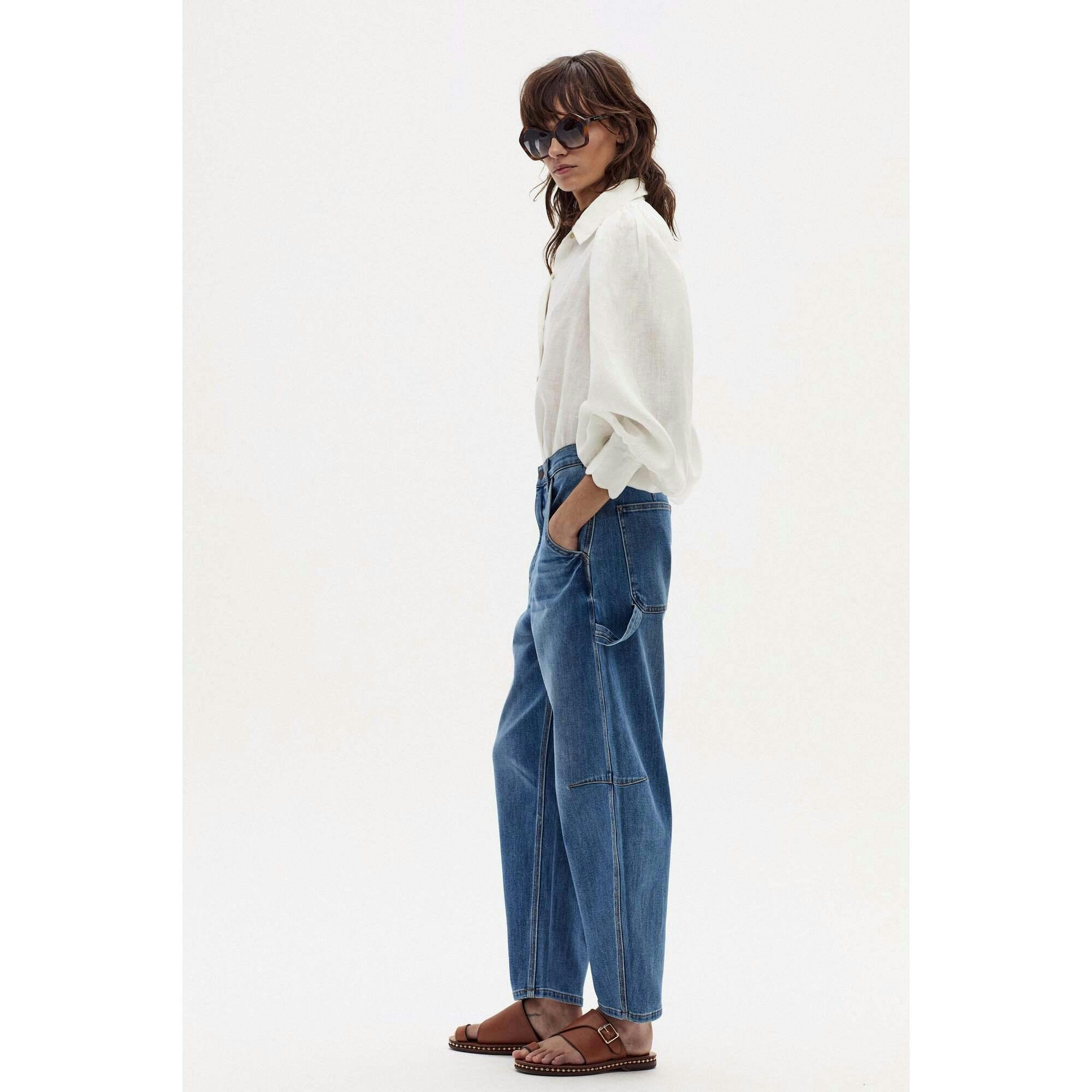 Ambar Denim Pants - Washed Indigo