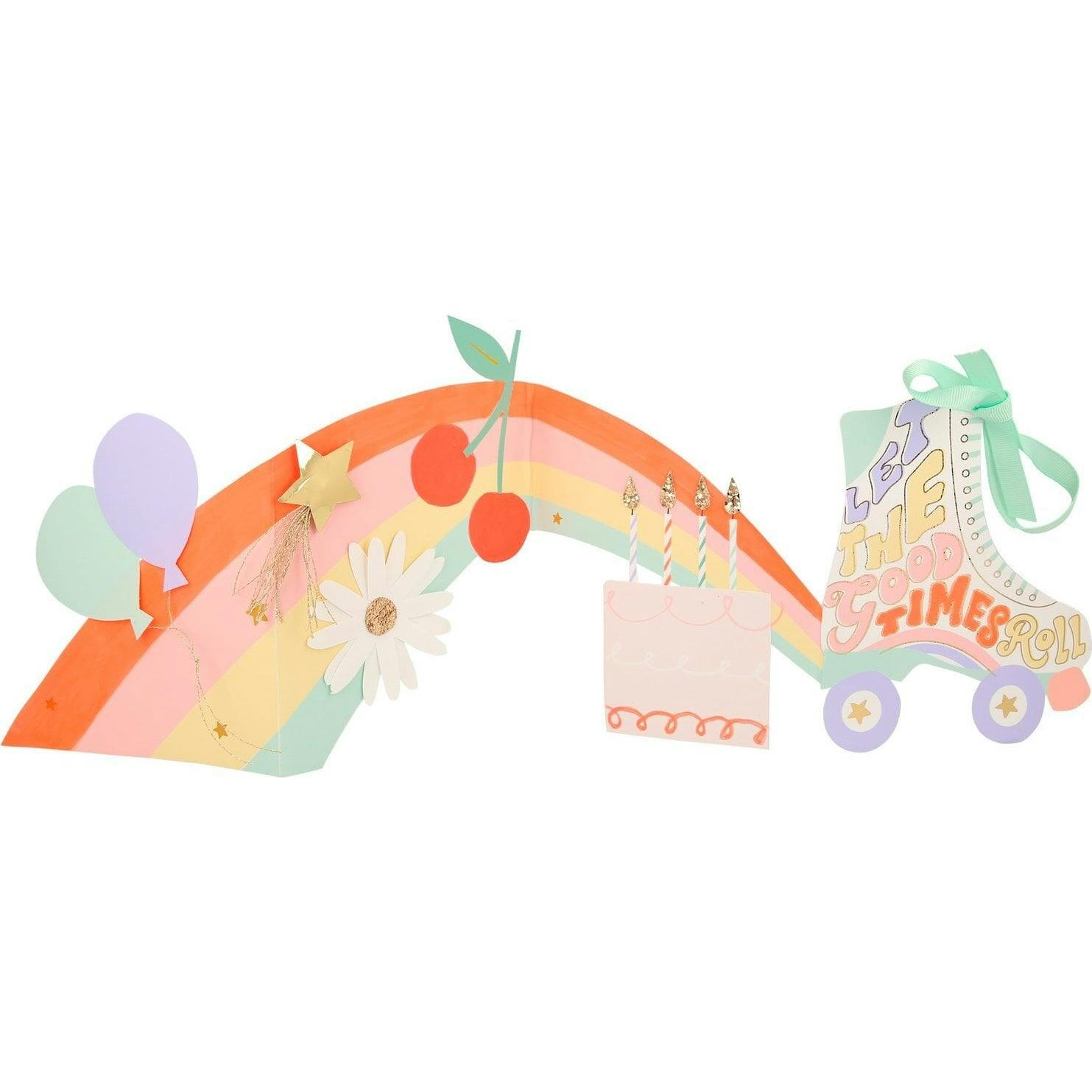 Roller Skate Birthday Card