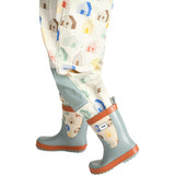 House Print Rain Boots
