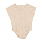 Girls Printed Gauze Romper