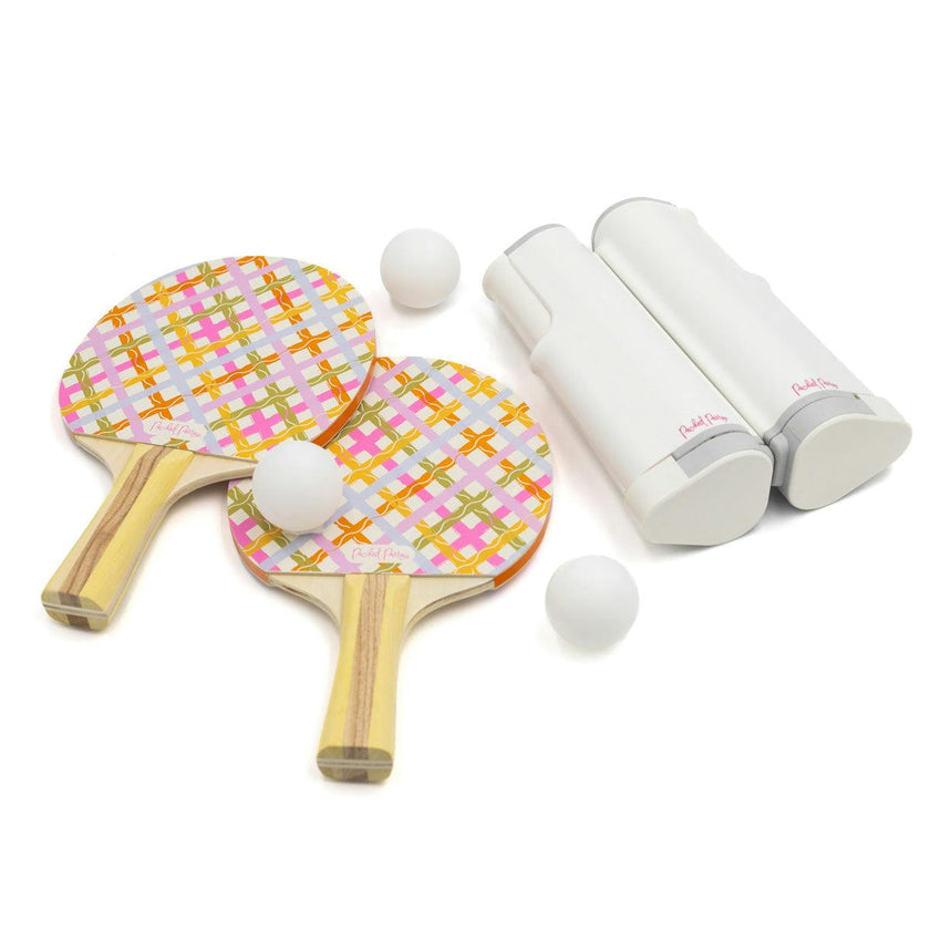 Packed Party Game Set Match 6-Piece Table Tennis Set