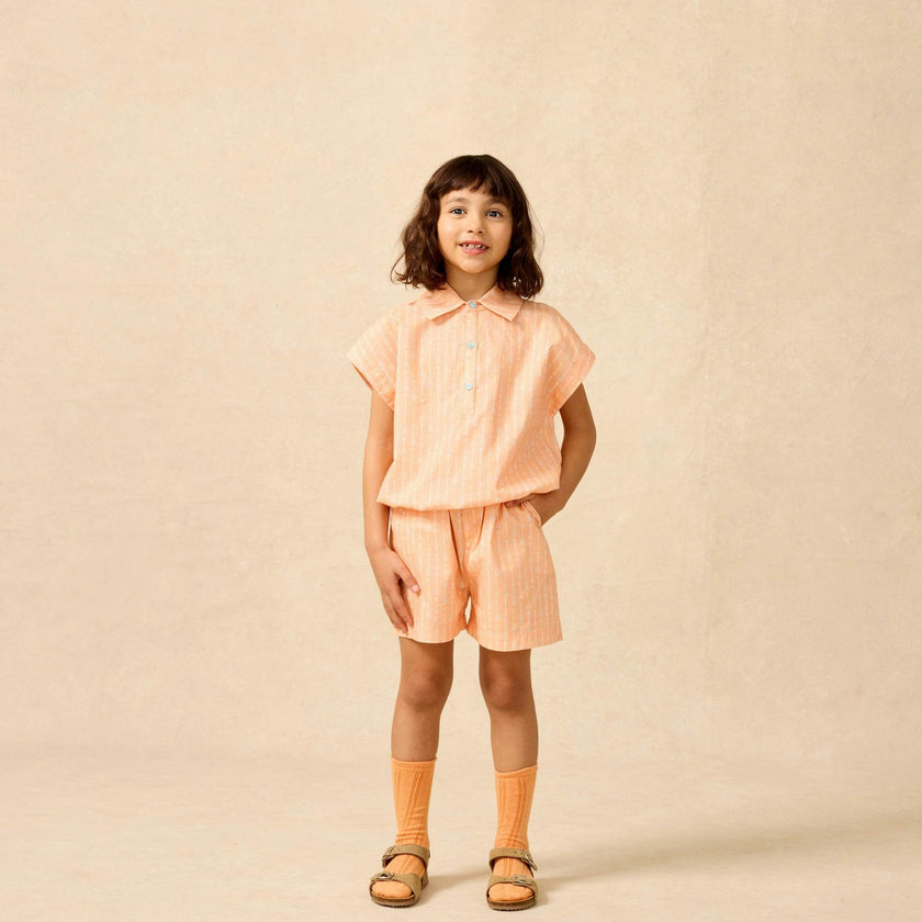 Organic Avenue Shorts in Creamsicle Wand