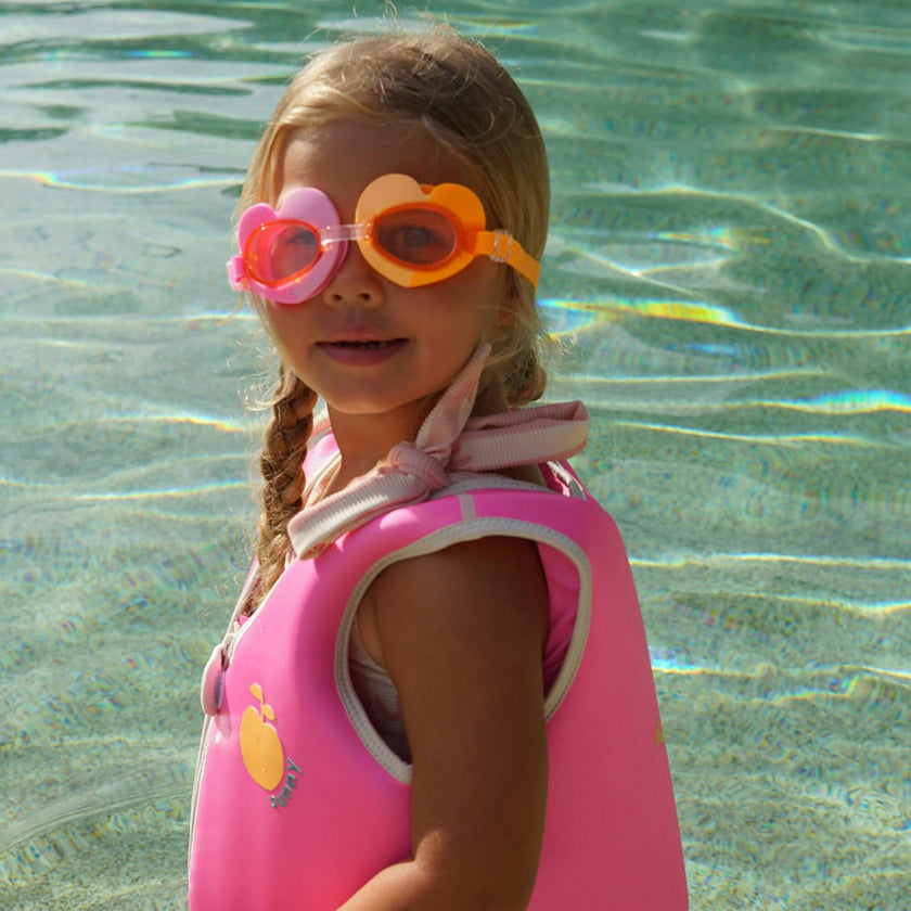 Swimming Goggles: Poppy the Peach
