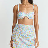 women's jasmine blossom short pareo