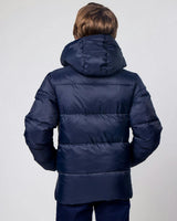 Kids Ultra Puff Coat in Navy Blue