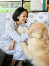 Block-Printed Women's Loungewear Gift Set