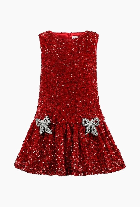 Ruby Bows Dress