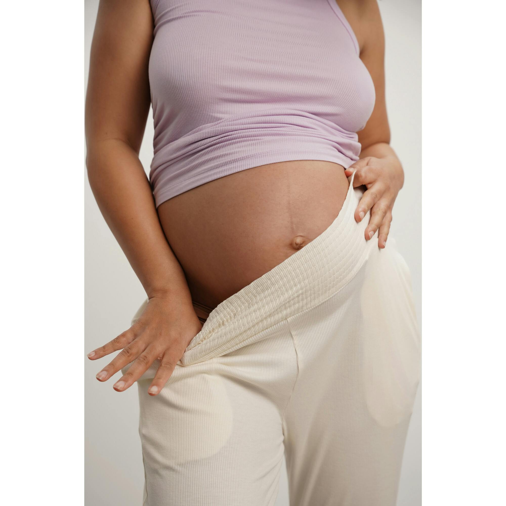Women's The Ribbed Ruched Maternity Tank