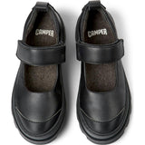 Brutus Leather Mary Jane Shoes, Black