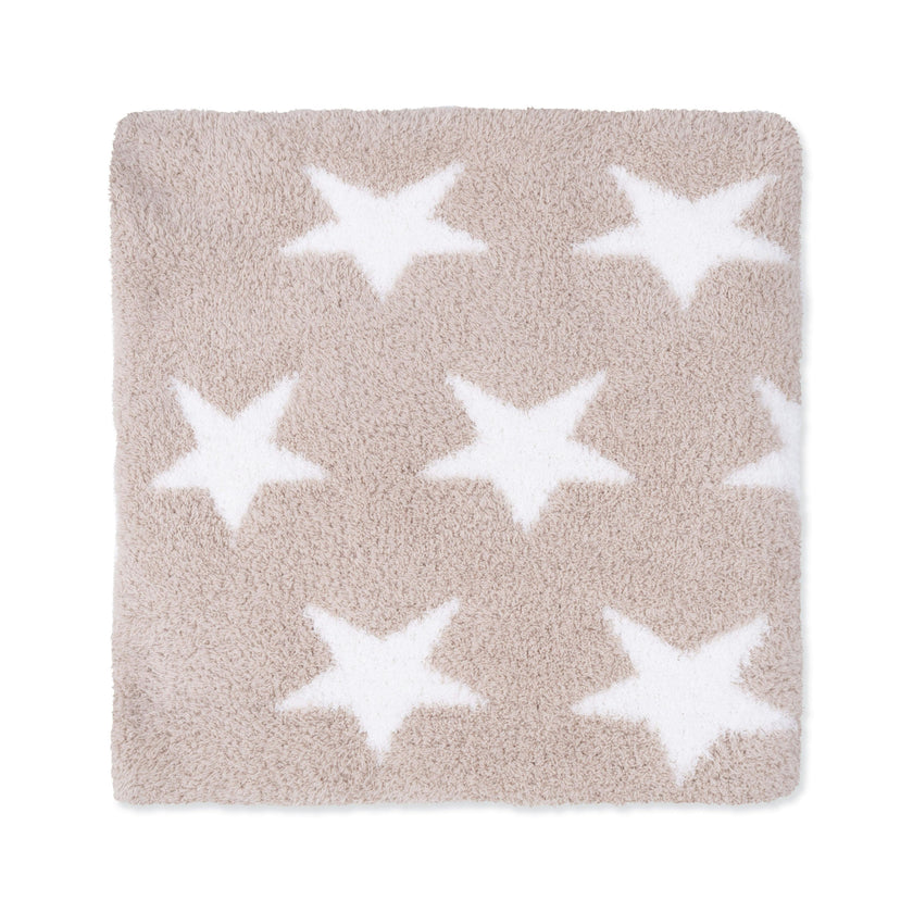 Chenille - Natural Star Blanket