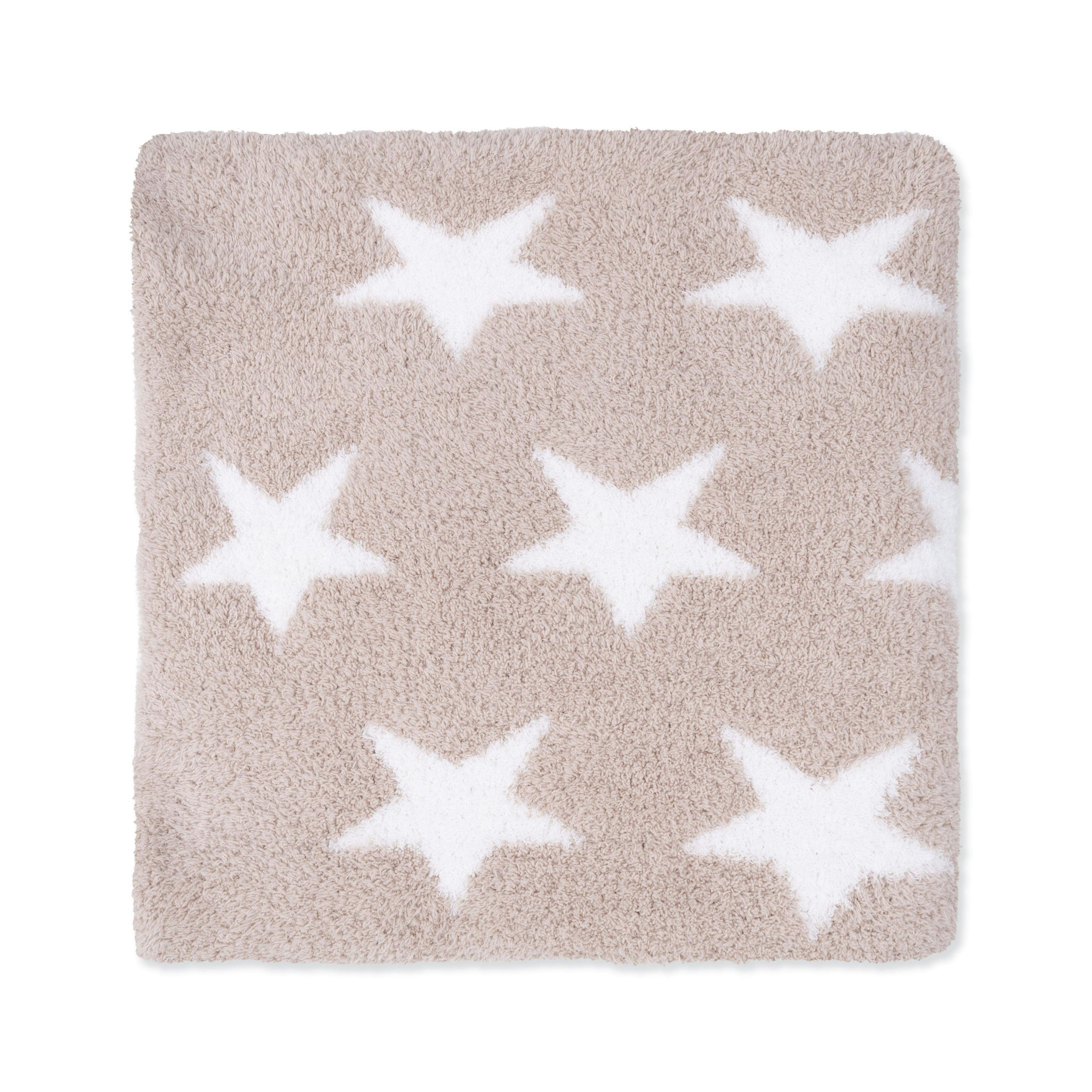 Chenille - Natural Star Blanket