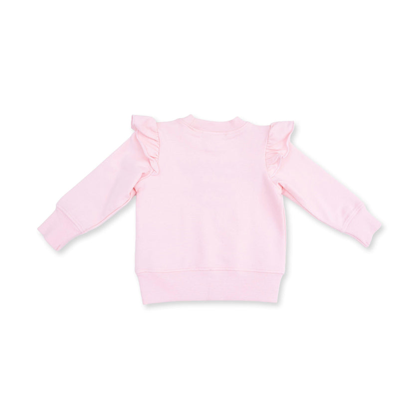 Christmas Lights Merry - Ruffle Sweatshirt