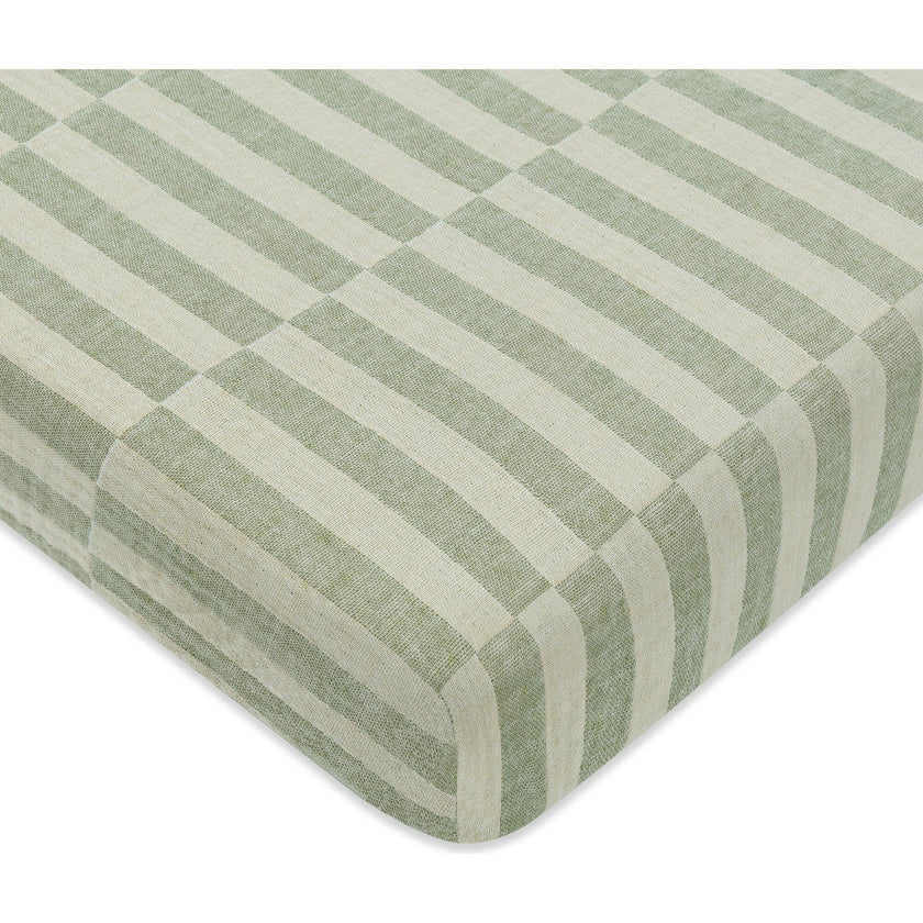 GOTS Certified Organic Muslin Cotton Mini Crib Sheet