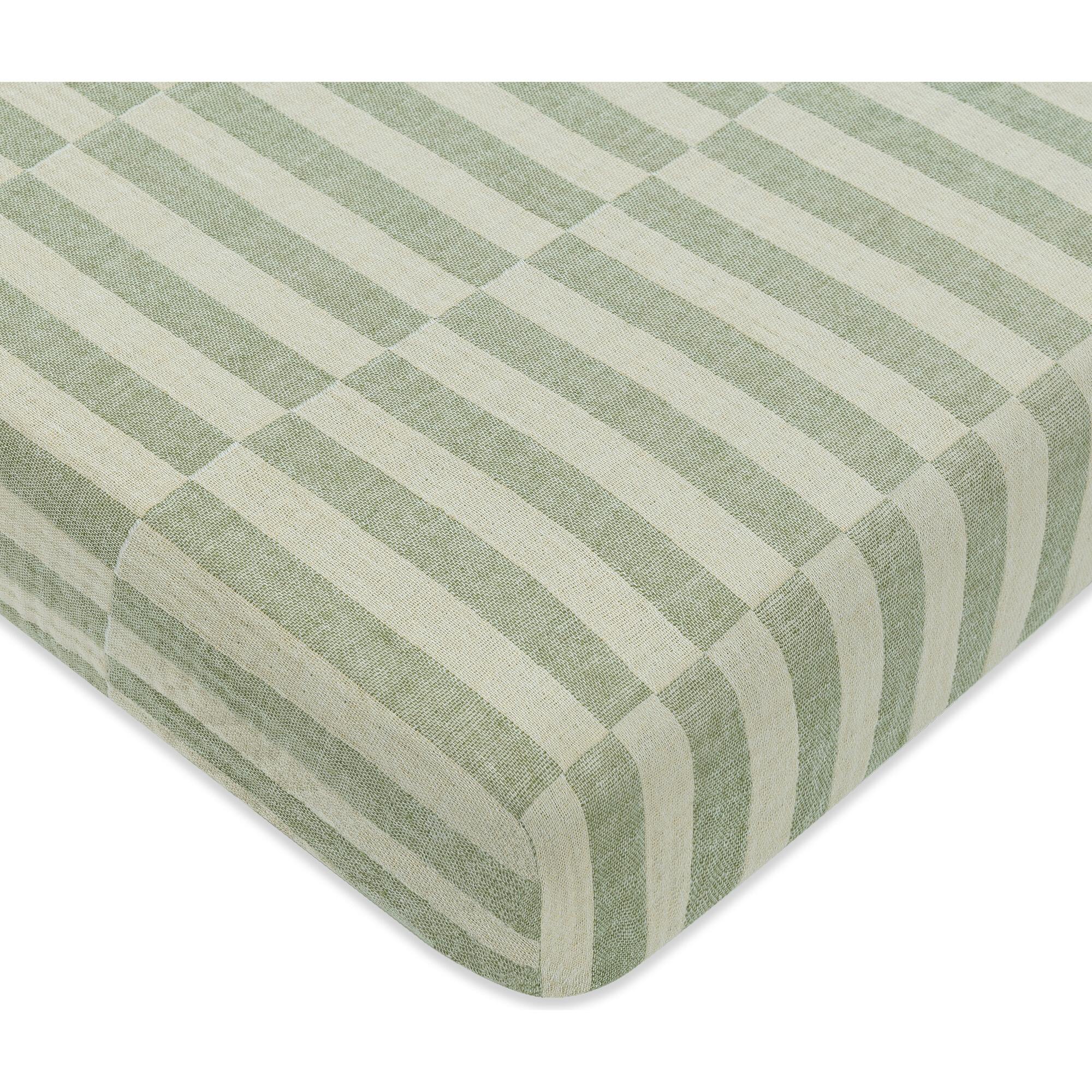 GOTS Certified Organic Muslin Cotton Mini Crib Sheet