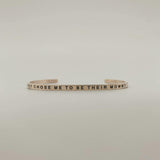 Women's "They Chose Me to Be Their Mommy" Bracelet
