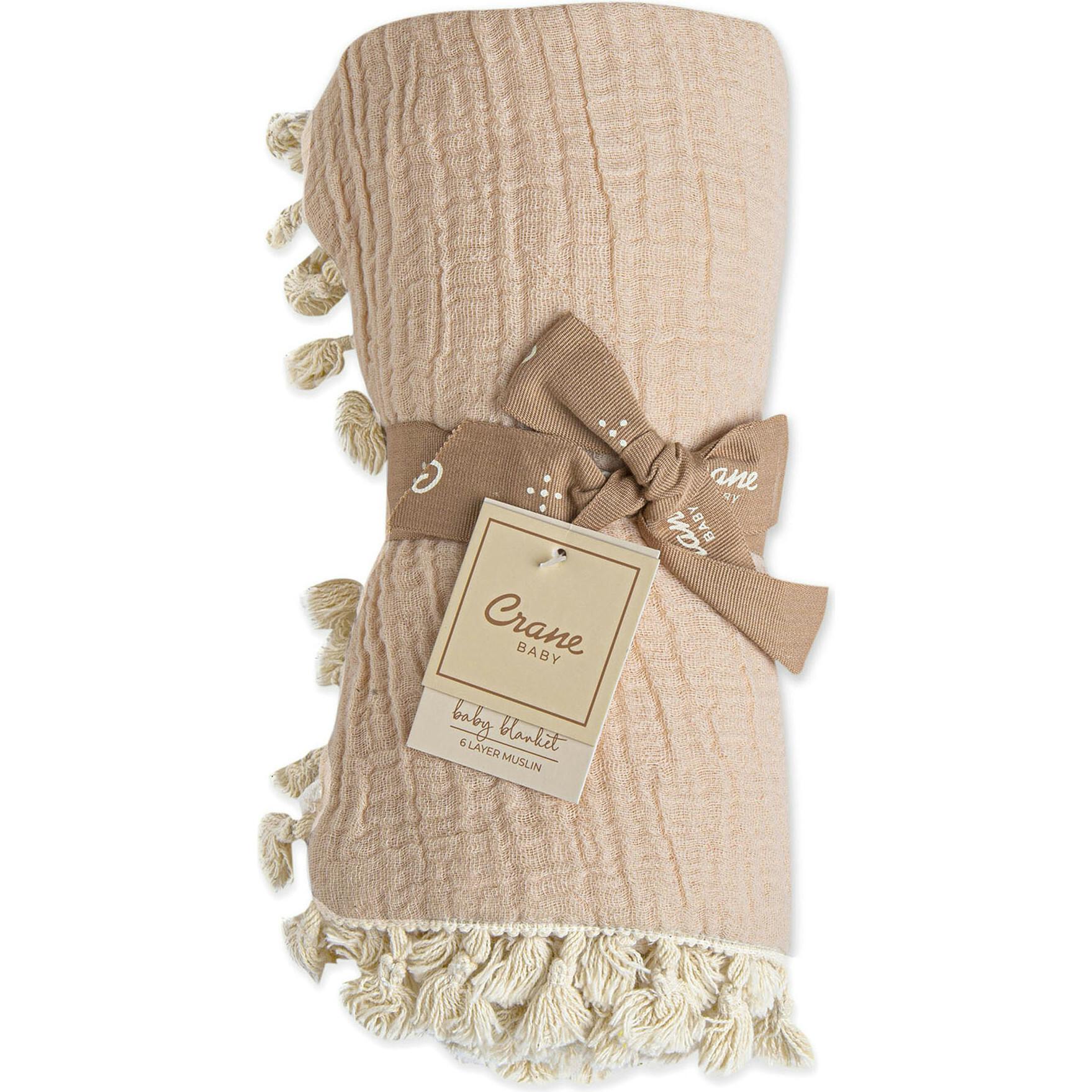 6 Layer Muslin Blanket Desert Rose