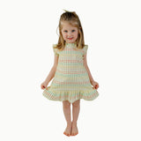 Drop Waist Dress in Ladybug