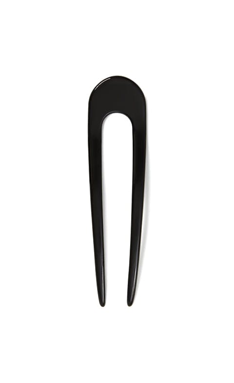 French Hair Pin in Black