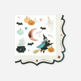 Ornate Edge Halloween Large Napkins
