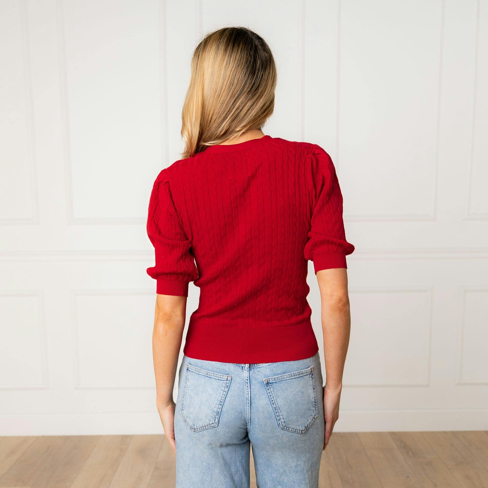 Organic Puff Sleeve Sweater